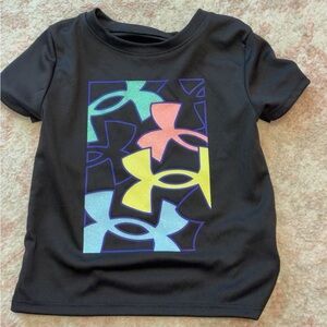 Under Armour Kids' Black Graphic T-Shirt